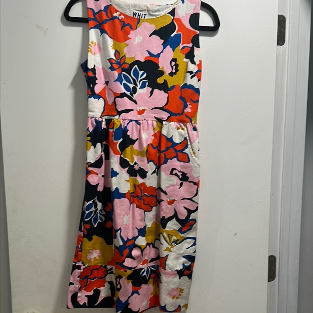 WHIT Pink Sleeveless Mini Sundress